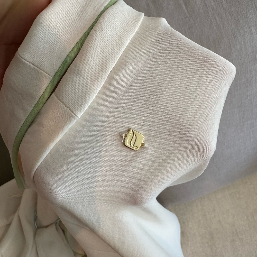 Fabletics Cream Lounge Robe - Picture 5 of 5